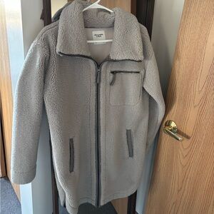 Abercrombie & Fitch teddy coat.